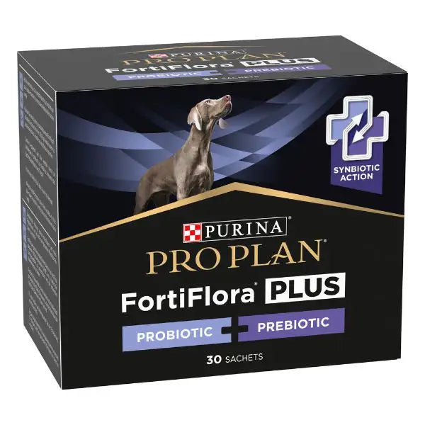 Purina Pro Plan Fortiflora Plus probiotico+prebiotici per cani  60 gr bauzaarit.myshopify.com
