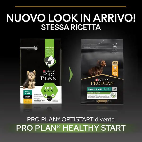Purina Pro Plan Healthy Start Small e Mini Puppy Crocchette Cane Pollo   bauzaarit.myshopify.com