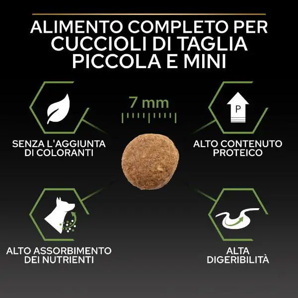 Purina Pro Plan Healthy Start Small e Mini Puppy Crocchette Cane Pollo   bauzaarit.myshopify.com