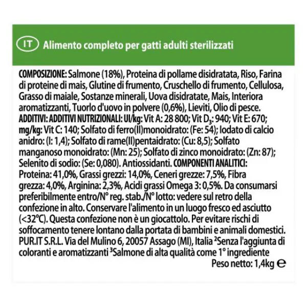 Purina Pro Plan LiveClear Adult Crocchette Gatto Sterilizzato con salmone   bauzaarit.myshopify.com
