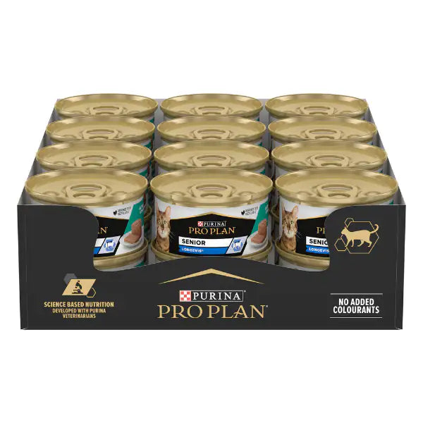 Purina Pro Plan Senior 7+ Longevis Umido Gatti Mousse Tonno 85 g   bauzaarit.myshopify.com