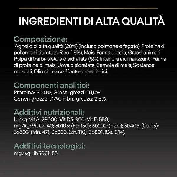 Purina Pro Plan Sensitive Digestion Medium Puppy Crocchette Cane Agnello   bauzaarit.myshopify.com