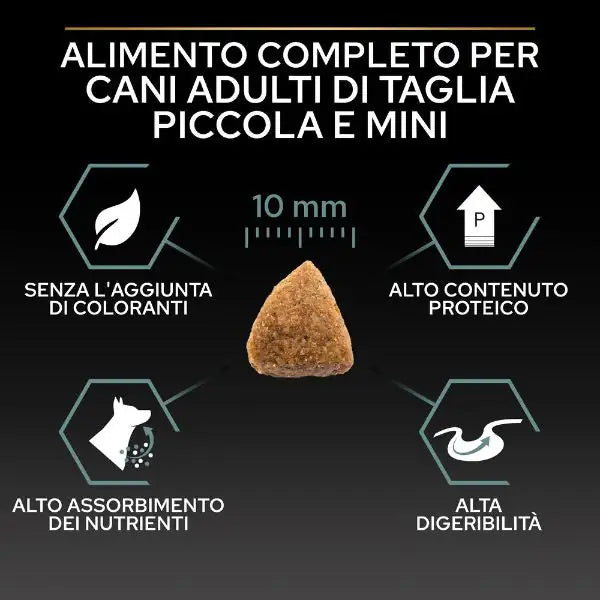 Purina Pro Plan Sensitive Digestion Small e Mini Adult Crocchette Cane Agnello   bauzaarit.myshopify.com