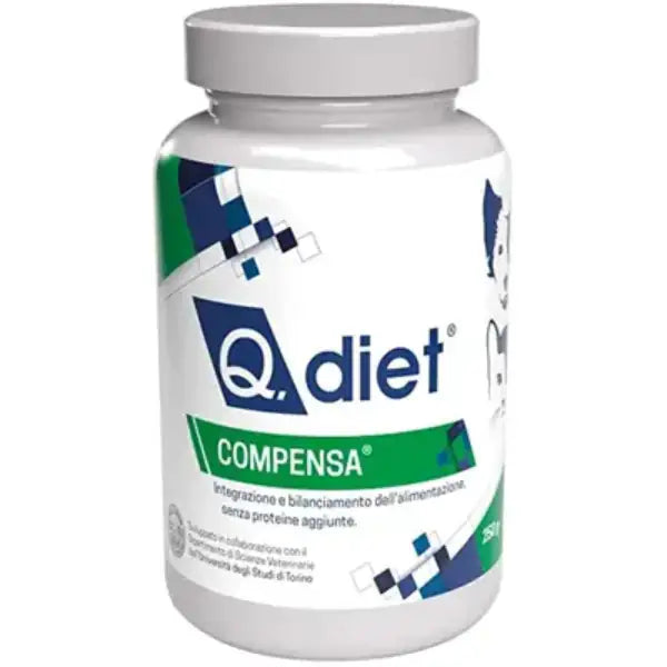 Q.Vet - Q.Diet Compensa Alimento Complementare in Polvere   bauzaarit.myshopify.com