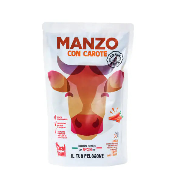 Real Bowl Dog All Breeds Grain Free 700 gr  Manzo bauzaarit.myshopify.com