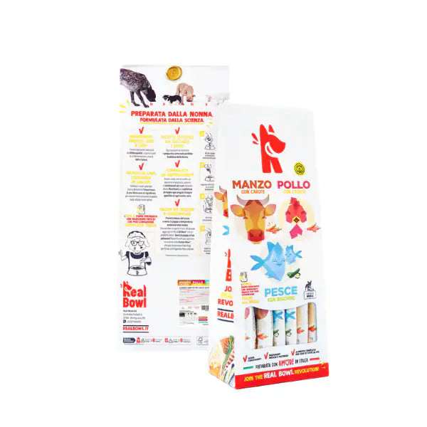 Real Bowl Dog All Breeds Grain Free multipack 7x400 gr   bauzaarit.myshopify.com