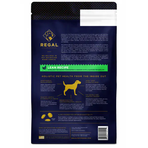 Regal Lean Dog Recipe Low Fat Pollo   bauzaarit.myshopify.com
