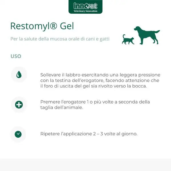 Restomyl Gel per la mucosa orale Innovet   bauzaarit.myshopify.com