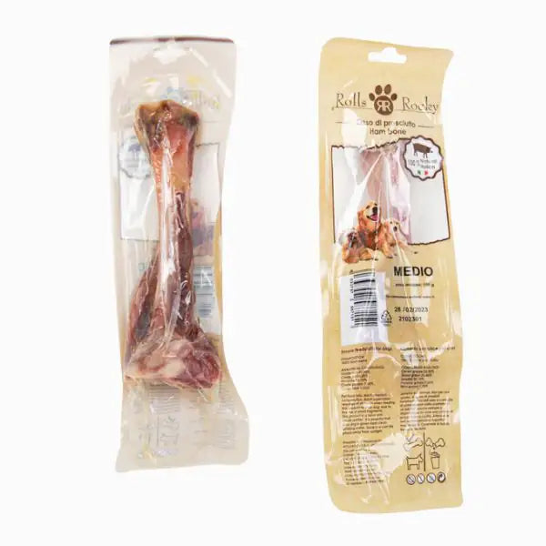 Rolls Rocky osso di prosciutto snack naturale  Medio - 180 gr bauzaarit.myshopify.com