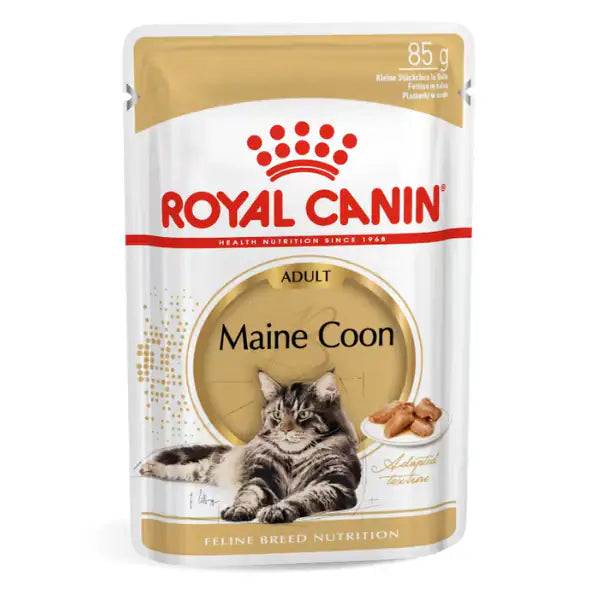 Royal Canin Cat Adult Maine Coon 85 gr  Bocconcini in salsa bauzaarit.myshopify.com