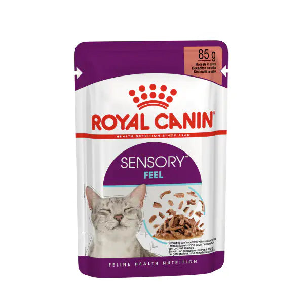 Royal Canin Cat Sensory Feel 85 gr  In salsa bauzaarit.myshopify.com