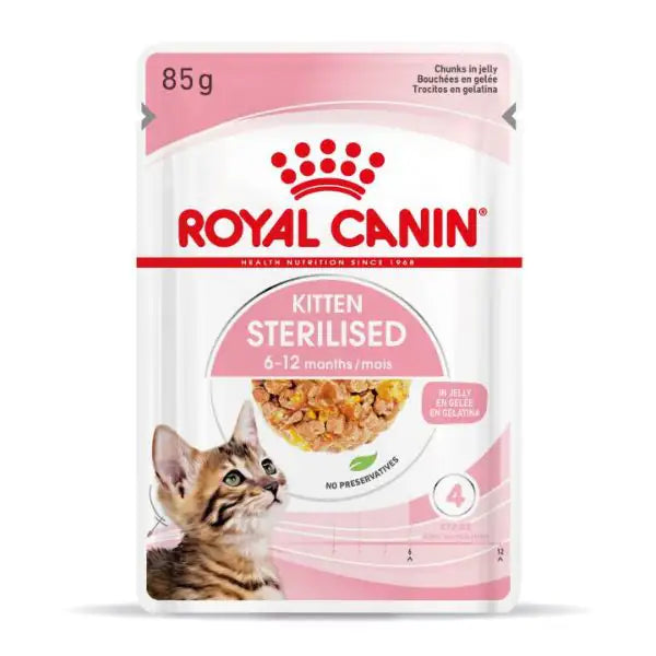 Royal Canin Kitten Sterilised 85 gr   bauzaarit.myshopify.com