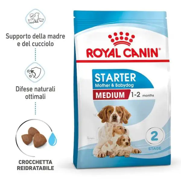 Royal Canin Medium Starter - Mother & Babydog   bauzaarit.myshopify.com