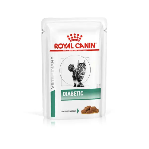 Royal Canin Veterinary Diet Diabetic Cat Multipack 12x85 gr   bauzaarit.myshopify.com