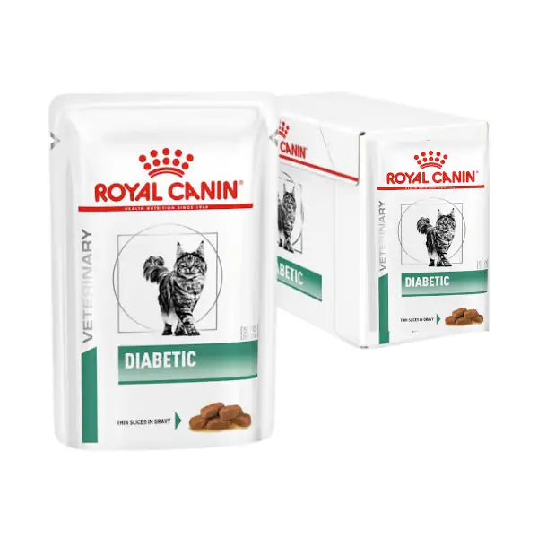 Royal Canin Veterinary Diet Diabetic Multipack Cat  12 buste da 85 gr bauzaarit.myshopify.com