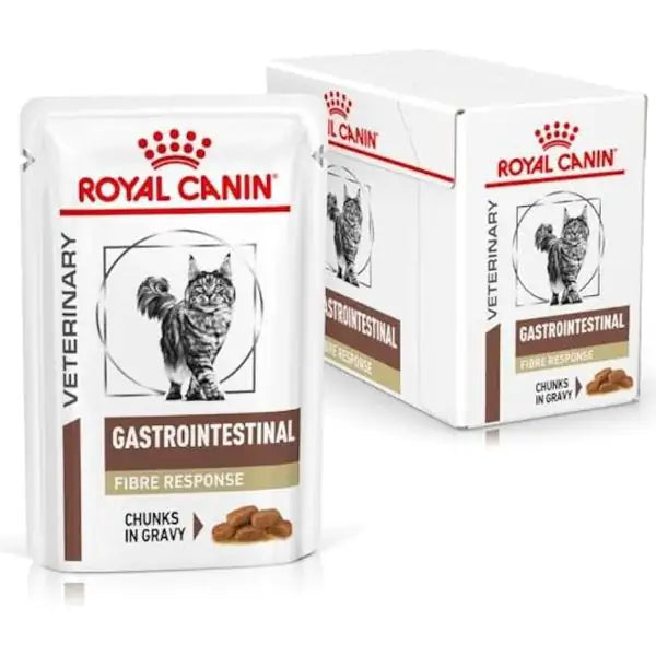 Royal Canin Veterinary Diet Gastrointestinal Fibre Response in salsa multipack 12x85 gr  1 multipack bauzaarit.myshopify.com