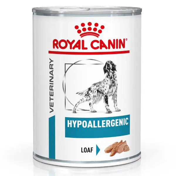 Royal Canin Veterinary Diet Hypoallergenic Umido Cane  400 gr bauzaarit.myshopify.com