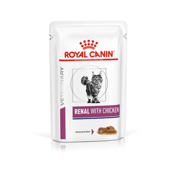 Royal Canin Veterinary Diet Renal Multipack 12 x 85 gr  Pollo bauzaarit.myshopify.com