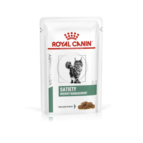 Royal Canin Veterinary Diet Satiety Weight Management Cat Multipack  12x85 gr   bauzaarit.myshopify.com