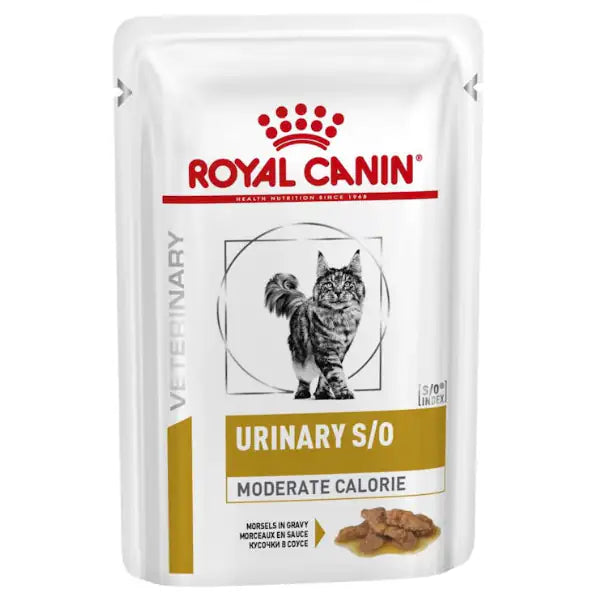 Royal Canin Veterinary Diet Urinary S/O Moderate Calorie multipack 12x85 gr   bauzaarit.myshopify.com