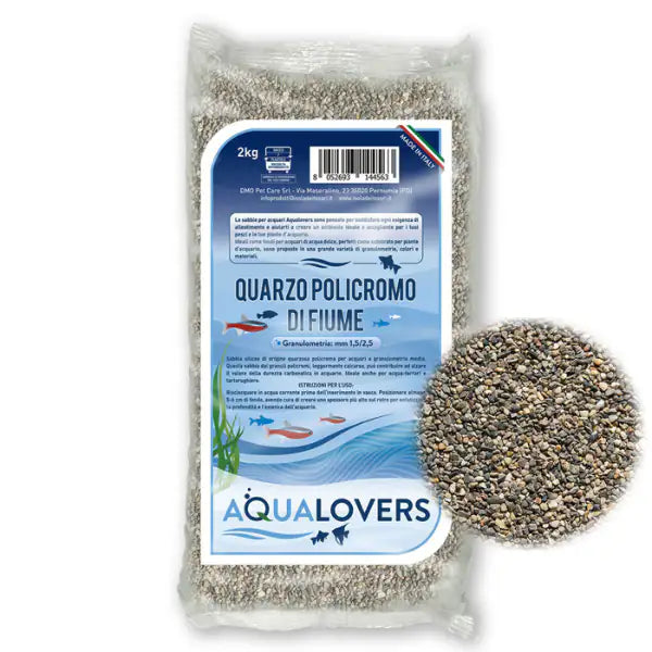 Sabbia decorativa per acquari d'acqua dolce Quarzo Aqualovers  2 kg - Quarzo bauzaarit.myshopify.com