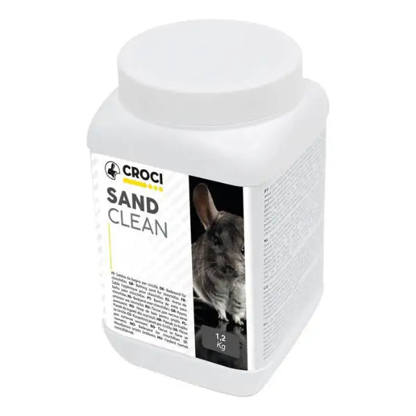 Sabbia in silicio per cincillà Sand Clean Croci   bauzaarit.myshopify.com