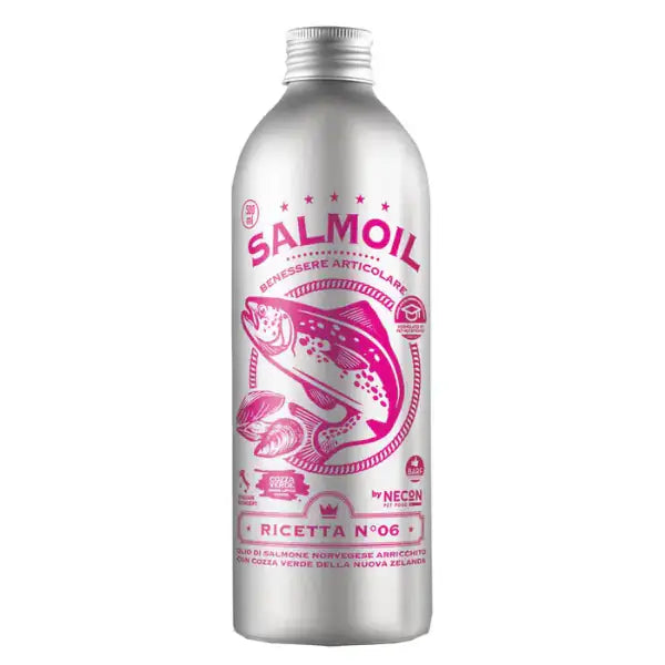 Salmoil olio di salmone per cani e gatti Benessere articolare  250 ml bauzaarit.myshopify.com