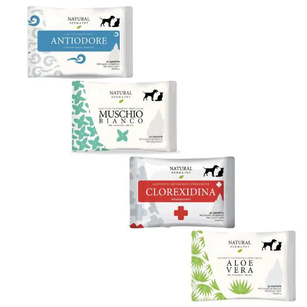 Salviette igieniche Detergenti Natural Derma Pet   bauzaarit.myshopify.com