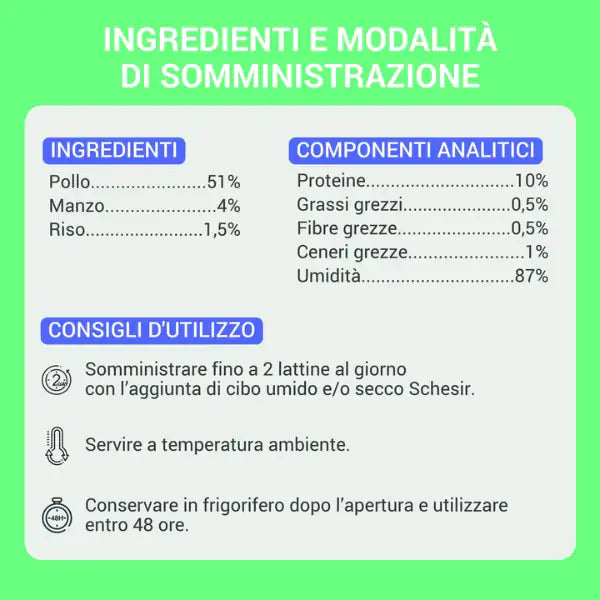 Schesir Cat Adult filetti in brodo alimento complementare in lattina 70 gr   bauzaarit.myshopify.com