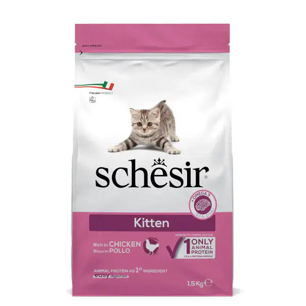 Schesir Cat Dry Kitten   bauzaarit.myshopify.com