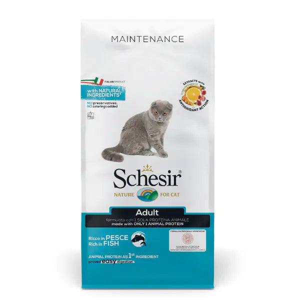 Schesir Cat Dry Mantenimento Pesce   bauzaarit.myshopify.com