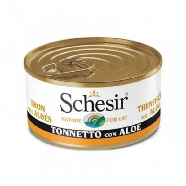 Schesir Cat Soft Adult filetti in gelatina alimento completo lattina 85 gr  Tonnetto bauzaarit.myshopify.com