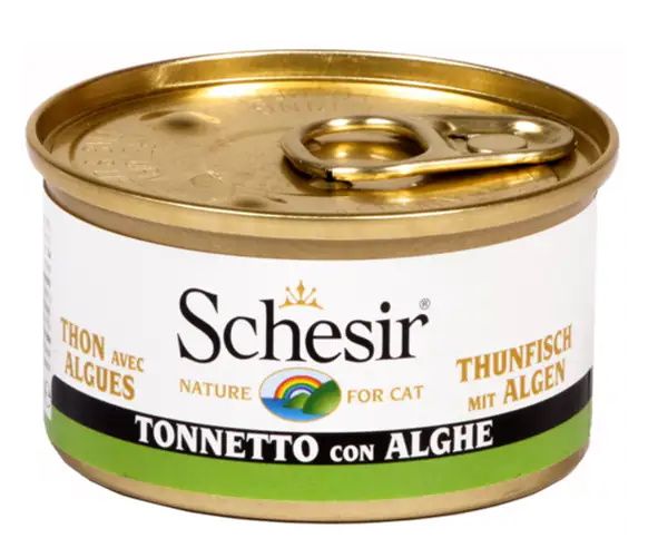Schesir Cat Soft Adult filetti in gelatina alimento completo lattina 85 gr  Tonnetto bauzaarit.myshopify.com
