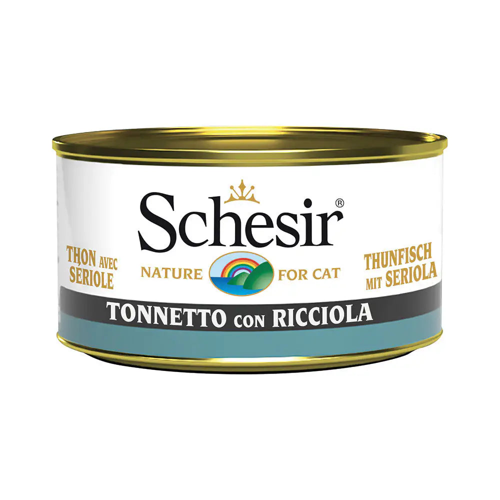Schesir Cat Soft Adult filetti in gelatina alimento completo lattina 85 gr  Tonnetto bauzaarit.myshopify.com
