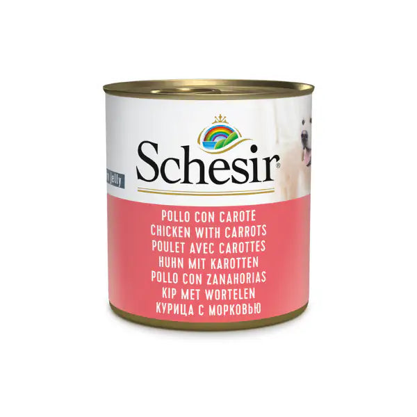 Schesir Dog 285 gr  Pollo e carote bauzaarit.myshopify.com