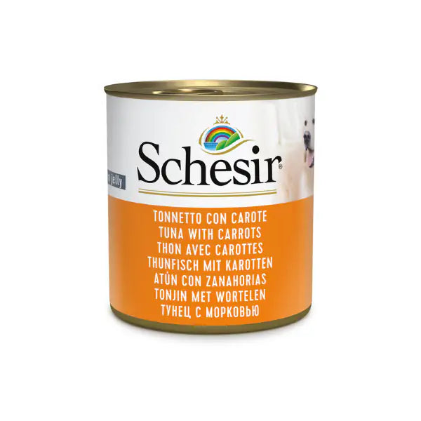 Schesir Dog 285 gr  Tonno e carote bauzaarit.myshopify.com