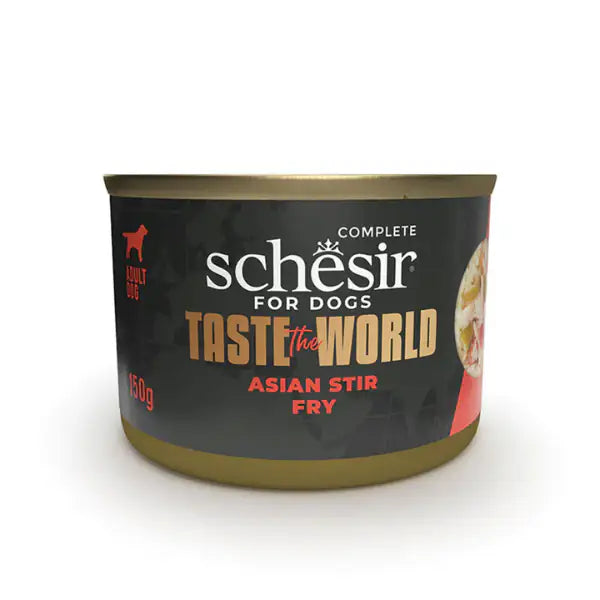 Schesir for Dogs Taste the World 150 gr  Asian stir fry bauzaarit.myshopify.com