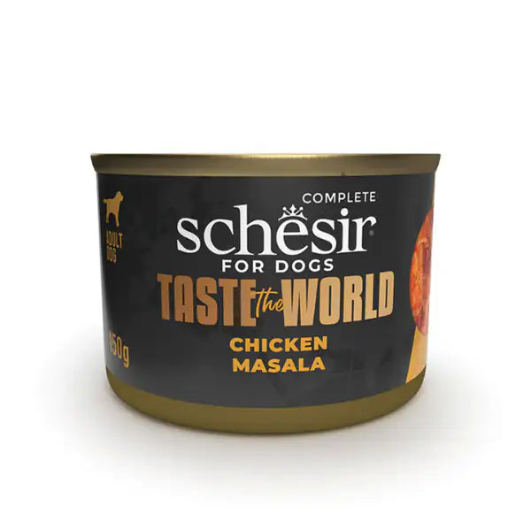 Schesir for Dogs Taste the World 150 gr  Pollo masala bauzaarit.myshopify.com