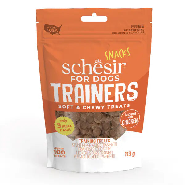 Schesir for Dogs Trainers soft & chewy treats 113 gr  113 gr - pollo bauzaarit.myshopify.com