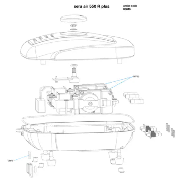 Sera Air 110 Plus aeratore per acquario   bauzaarit.myshopify.com