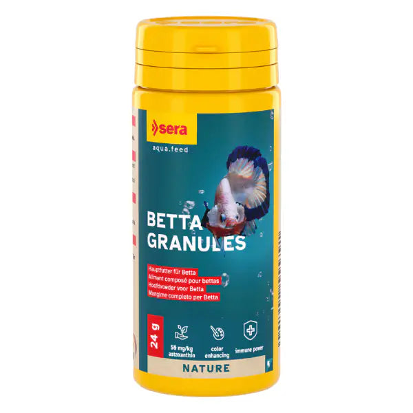 Sera Betta Granules mangime per pesci labirintidi  50 ml bauzaarit.myshopify.com