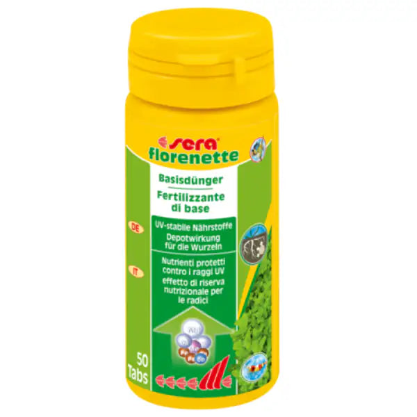 Sera Florenette fertilizzante in pastiglie per piante acquatiche  24 pastiglie bauzaarit.myshopify.com