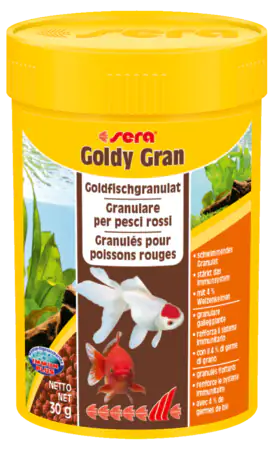Sera Goldy Granul mangime in granuli per pesci rossi grandi e d'acqua fredda   bauzaarit.myshopify.com