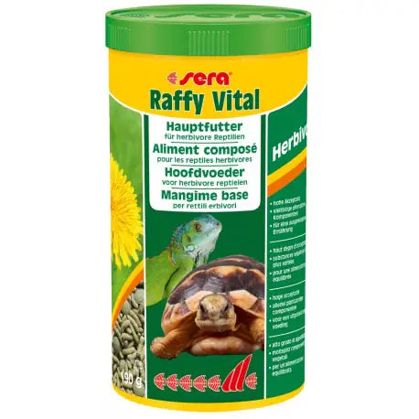 Sera Raffy Reptil Erbivori  250 ml bauzaarit.myshopify.com