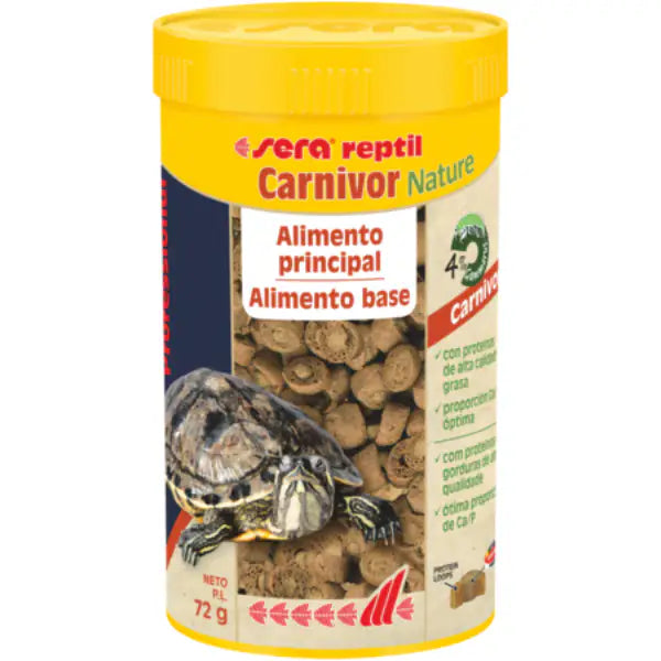 Sera Reptil Professional Carnivor  250 ml bauzaarit.myshopify.com