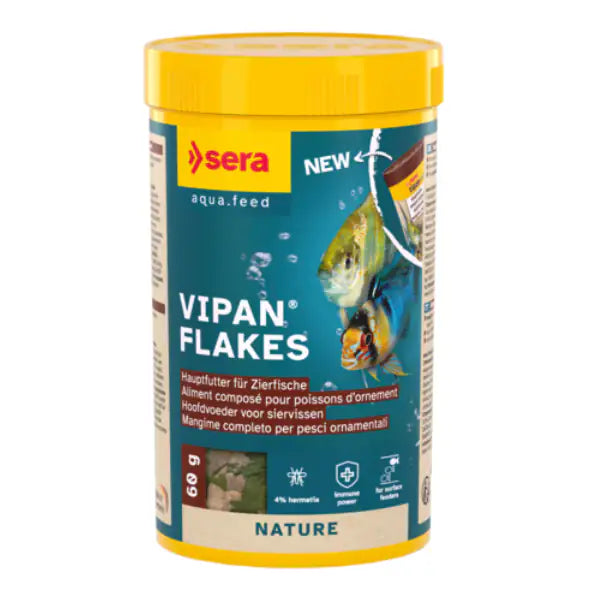 Sera Vipan Mangime completo in scaglie per tutti i pesci  1000 ml bauzaarit.myshopify.com
