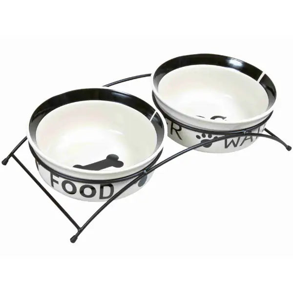 Set Ciotole Ceramica Eat-on-Feet Trixie   bauzaarit.myshopify.com