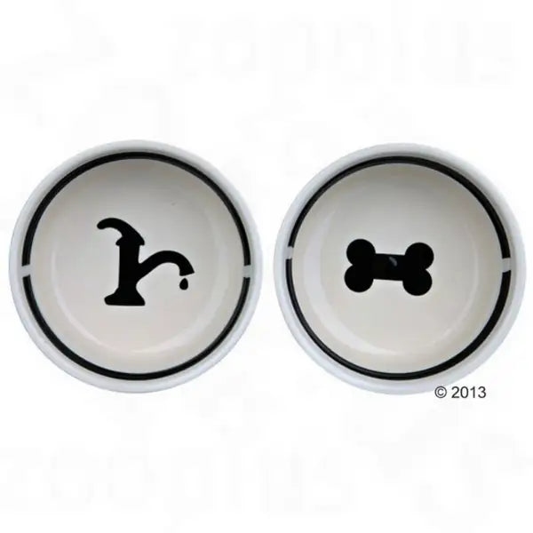 Set Ciotole Ceramica Eat-on-Feet Trixie   bauzaarit.myshopify.com