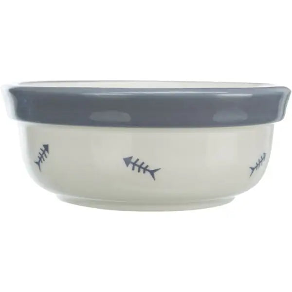 Set Ciotole in ceramica per gatti con supporto Trixie   bauzaarit.myshopify.com