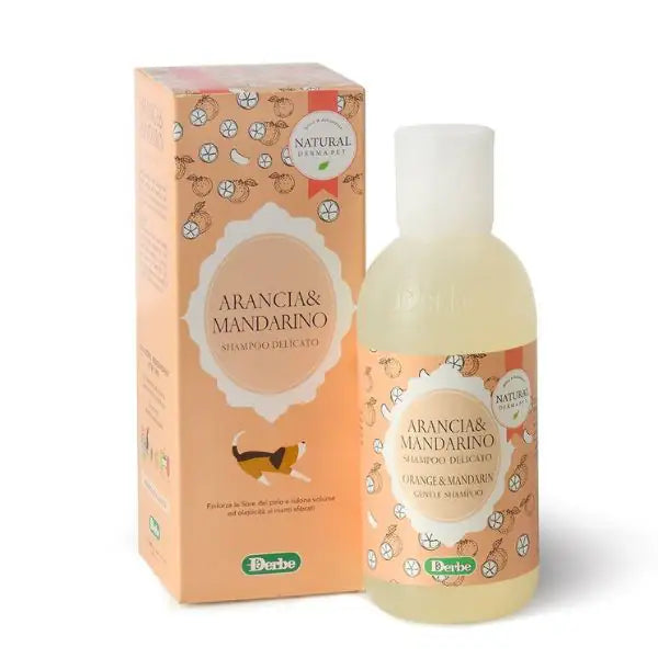 Shampoo Alla Frutta Natural Derma Pet 200 ml  Arancia e Mandarino 200 ml bauzaarit.myshopify.com